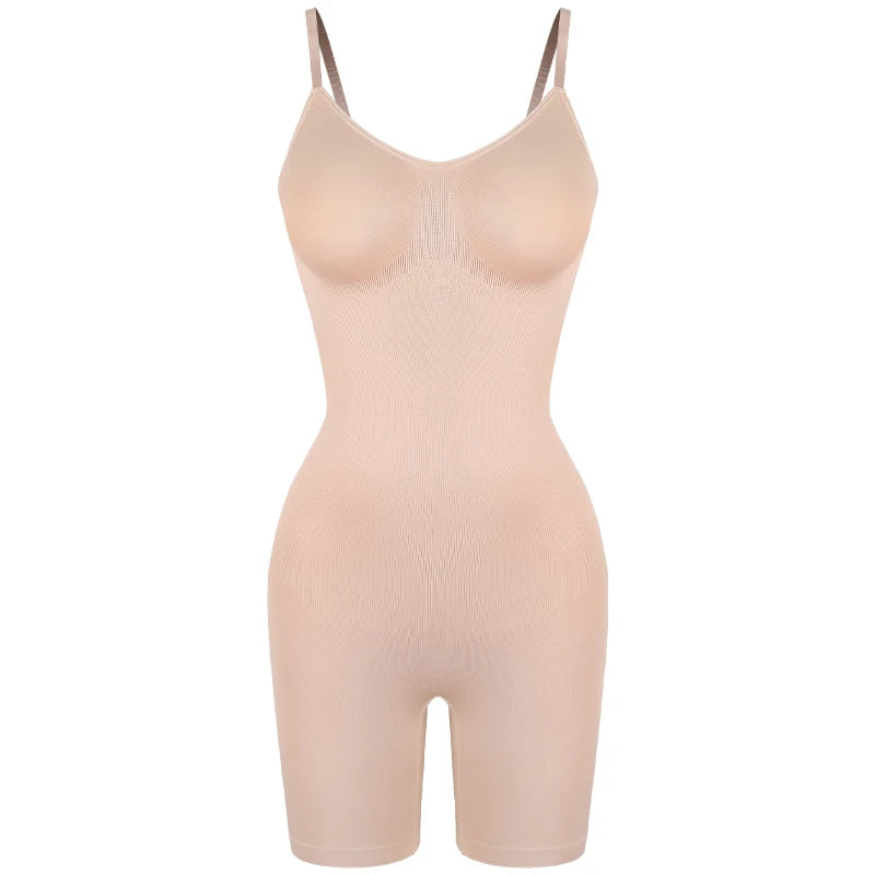 Full Body Shaper for Women – Seamless Tummy Control Bodysuit, Butt Lifter & Thigh Slimmer